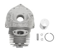 plplaaoo Kit d'assemblage de Piston du Cylindre Premium en Aluminium en Aluminium Durable pièces de Tondeuse à Gazon Haute dureté résistante à l'Oleo Sparta 25 26 250 260 EFCO 8200 8220