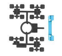 plplaaoo Kit de Mise à Niveau de Suspension réglable en Alliage d'aluminium pour Voitures RC XV02 XV01, Performances améliorées, Accessoire Durable et Facile à Installer
