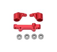 plplaaoo Kit de montage de groupe de direction en alliage d'aluminium pour voiture RC LOSI 1/18 Mini T 2.0 2WD, durable, résistant à l'usure, léger, design de roulement de précision, trois options de