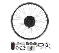 plplaaoo Kit de Roue à Conduite Avant 48V 500W Kit de contrôleur de Moteur à Dents sans balais avec Panneau d'affichage LCD7C pour vélo électrique (20 Pouces)