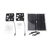 plplaaoo Kit de Ventilateur d'échappement à énergie Solaire 14W Ventilateur de Ventilation de Panneau Solaire fiable à Moteur fiable Silencieux pour Salle de Bain de Cuisine à la Maison