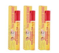 plplaaoo Marquage de stylo de scorch à haute température résistante à la combustion en bois stylo pour la création artistique professionnelle du marquage brûlant de brûlure avec colorants