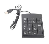 plplaaoo Mini Clavier numérique USB Portable,Clavier numérique avec Mot Passe USB avec câble,Design Ultra Fin, Clavier numérique à 19 Touches,adapté à Tous Les Types d'ordinateurs Portables