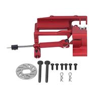 plplaaoo Module de Frein à Main en Alliage RC AR311025, Frein à Main à Arbre de Transmission Central pour Voiture RC série 1/7 1/8 (Rouge)