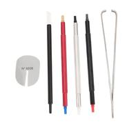 plplaaoo Outil de réglage de la Main avec Le Jeu de Protecteur de la Montre à la Main de la Main (Regarder Le Piston tireur)