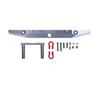 plplaaoo Pare-Chocs arrière RC Haute Simulation Anti-Collision en Alliage d'aluminium Pare-Chocs arrière pour MN999 TRX4 SCX10 90046 90047 103007 1/10 Voiture d'escalade RC (De Couleur)