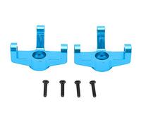 plplaaoo Pièces de Mise à Niveau de fusée d'essieu en métal, Accessoires de Voiture RC en Alliage d'aluminium Durable Haute Performance pour Voiture télécommandée 1/10 104001, Ensemble de (Bleue)