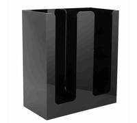 plplaaoo Rangement de tasses, porte-gobelets en plastique, porte-gobelets jetables, porte-gobelets en papier et porte-couvercles, distributeur de tasses à café jetables pour comptoir de
