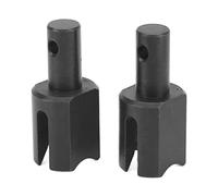 plplaaoo RC Differential Cup Black Steel High Strength RC Differential Connector Cup for 1/5 Outcast Kraton 8s Durable Metal Differential Joint Cup 2 Pcs