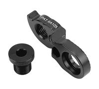 plplaaoo Risk Suspension de dérailleur arrière de vélo en alliage d'aluminium compatible avec VTT 40T 42T 46T 50T 52T et vélos de route 34T 36T 40T 42T (noir)
