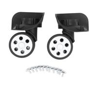 plplaaoo Roues de Remplacement des Bagages Couchons de Valise Absorbant l'amortisseur Silencieux universels faciles Installer ABS Durable ABS Pièces de Secours pour Les Bagages de Voyage