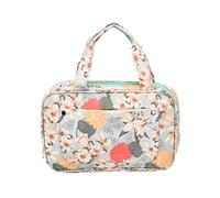 plplaaoo Sac de Rangement Étui à Aiguilles à Tricoter au Crochet Grande capacité Poches à glissière Sac à Main pour Voyager Artisanat à Domicile Tissu Oxford 600D Taille Unique