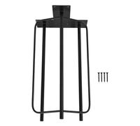 plplaaoo Salle Rack Mur Mound Double Bar Barrette de Rangement de pavé à Cheval épaissis