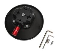 plplaaoo Suction Camera Car Mount Heavy Duty Aluminum Alloy Vacuum Suction Cup Camera Mount with 1/4in 3/8in Threads Quick Release for Car Windshield Window 5.7 inch