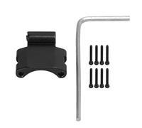 plplaaoo Support de Liaison de Ferme d'essieu arrière pièces de Mise à Niveau de Voiture RC Accessoires en Alliage d'aluminium Haute résistance résistant à la Corrosion pour Voitures (Noir BL)