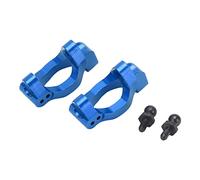 plplaaoo Support de siège de Roue RC en Forme de C, Articulation en Alliage d'aluminium, pièce de Rechange légère et Durable pour véhicule télécommandé Traxxas LaTrax Teton 1 18 27 mm 10 (Bleue)