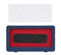 plplaaoo Support de téléphone de Douche étanche, Support Mural pour téléphone, étagère de Rangement pour Salle de Bain, Toilettes, Plastique 10x19x2cm, Taille Universelle de Moins de 6,8 (Bleu foncé)