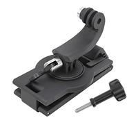 plplaaoo Support d'épaule pour Sac à Dos pour Appareil Photo 1 4 Pouces, Clip Rotatif sur Support, Fixation Polyvalente pour Les Aventures en Plein air, Le tir Sportif, Plastique Noir,