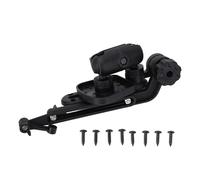 plplaaoo Support électronique en Caoutchouc de Nylon Robuste pour Scotty Lowrance Humminbird Fish Finder Base de Montage du transducteur Tout en Un Seul Bras de Montage du transducteur de