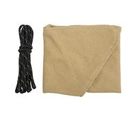 plplaaoo Tabouret trépied en Tissu Pliable, Portable, Robuste, en Toile, Chaise de Camping pour Barbecue en Plein air, randonnée, pêche, Durable, léger, Design Compact 33 x 37 x 1 cm. (Kaki)