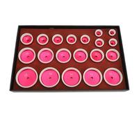plplaaoo Watch Back Back Press Die Set Premium Quality Abs Metal Dies 20 pièces Case de Surveillance Clai de réparation Mit d'outils de réparation pour Les Amateurs de horlogers 20 mm à 58