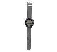 plplaaoo Watch Chronograph Digital W50m Afficier Luminal Grand écran Sports extérieurs Sports pour Hommes (Gris)