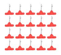 plplaaoo Zip Slider Boom Professionnel Pission de pêche Braid Ligneer Connecteur de Poids 20pcs Abs ABS Copper Copper Gire Booms for Boat Sea Surf Sliding Pêche