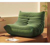 PLPLKTNNKK Pouf avec Dossier Gigantesque Canapé Le Salon Et La Chambre À Coucher Fauteuil de Lecture XXL Idéal comme Fauteuil de Lecture Ou Chaise de Méditation B,92 * 80 * 68CM