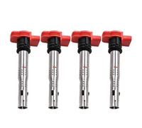 PLQAWRBT complet bobines d'allumage Compatible avec Audi A4 B5, A3, 8L | Full 2.0T Icm Harness R8 Coilpack Plates Pack Compatible avec Audi 1997-1999.5(4pcs)