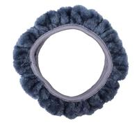 PLQAWRBT Housse de Volant en Peluche Chaude, protège-Volant | Plush Warm Gearshift Handbrake Protector Decoration Super Thick Collar Soft(Gray)
