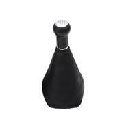 PLQAWRBT Levier de vitesses manuel avec pommeau à Compatible avec VW Golf | 5/6 Speed Gearbox Manual Dust Cover Compatible avec VW Bora, 3, 4, 5(Silver,6 SPEED)