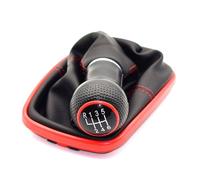 PLQAWRBT Pommeau Compatible avec VW Golf 4 MK4 GTI R32 Bora Jetta | 5/6 Speed 12mm Gaitor Boot Compatible avec VW Golf 4 MK4 GTI R32 Bora Jetta 1999-2004(E,6Speed)