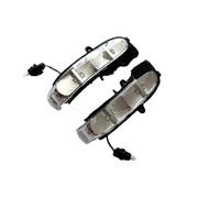 PLQAWRBT Rétroviseur avec clignotant Compatible avec Mercedes-Benz W210, C | View Side LED Indicator Light Compatible avec Mercedes-Benz W211, S211, W463, W461, E-Class, 2038201321(A pair)