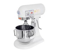 PLSZLL Batteur sur Pied 5L avec Crochet, Robot culinaire électrique en Acier Inoxydable pour pâtes, gâteaux et crèmes, Facile à Utiliser.