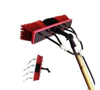 PLSZLL Kit Professionnel - Perche Extensible pour fenêtres Hautes, Brosse pour toiture de véranda, nettoyant pour Panneaux solaires, Outils de Nettoyage de vitres sans Traces