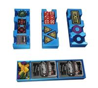 PLTCREA Organisateur de jeu Invader Zombicide Insert Bleu pour 1 joueur, Age: All Ages, Accessoire de jeu en plastique, Manuel, Pas de piles requises, Thème: Zombie, Inclus: Aucun