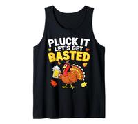 Pluck It Let's Get Basted Chemise Humoristique pour Homme et Femme Débardeur