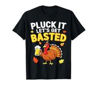 Pluck It Let's Get Basted Chemise Humoristique pour Homme et Femme T-Shirt