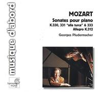 Pludermacher, Georges - Mozart - Sonates pour piano K. 330, 331, 333