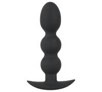 Plug anal à boules Black Velvet Heavy - 145g (noir)