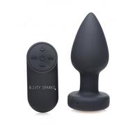 Plug anal à voyant LED vibrant - Medium