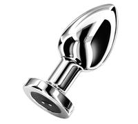 Plug anal acier - Petit vibrateur anal "The Glider" de AlphaMale