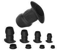 Plug anal avec tunnel - L'expérience anale tout-en-un Taille x-large