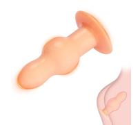 Plug Anal avec Ventouse - Plug Anale Gode Anale,Extenseur Homme Stimulateur Prostate,Plugs Anals Plug Femme Débutante,Godemichets Anals Dilatateurs Masturbateur,Sex Toýs Couple Femme (Réaliste, L)
