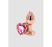 Plug Anal Bijou Coeur Rear Assets Rose Gold Small