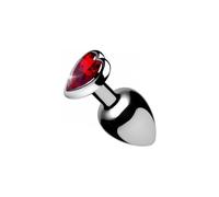 Plug Anal Bijou Coeur Rouge M