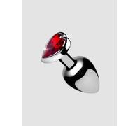 Plug Anal Bijou Coeur Rouge S