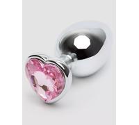 Plug anal bijou coeur Secret Shine rose large 331 g