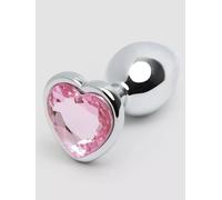 Plug anal bijou coeur Secret Shine rose small 145 g