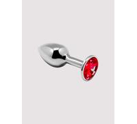 Plug anal bijou mini métal S rouge